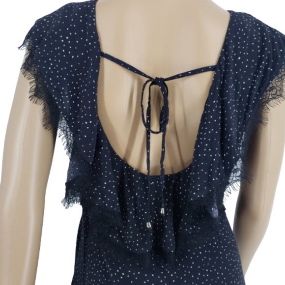 Foxiedox Peggy Polka Dot Mini Dress Black 4 - Picture 4 of 8